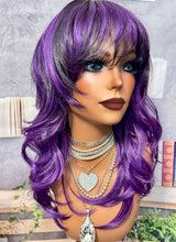 Load image into Gallery viewer, "Ashton Purple"💕Bangs