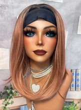 Load image into Gallery viewer, &quot;Hadley Auburn&quot;💕Headband wig
