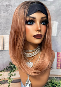 "Hadley Auburn"💕Headband wig