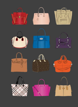 Load image into Gallery viewer, &quot;Bags&quot; Designer Group $304 (Shawna)
