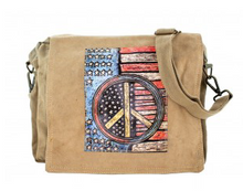 Load image into Gallery viewer, &quot;Military Crossbody&quot; PEACE FLAG Authentic
