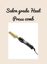 Load image into Gallery viewer, Premium ceramic heat press comb-Salon grade
