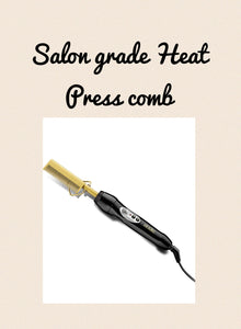 Premium ceramic heat press comb-Salon grade